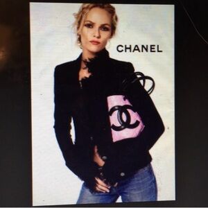 Rare Vintage CHANEL Fringe Trim Knit Jacket Karl Lagerfeld Era - Sz FR 38 -